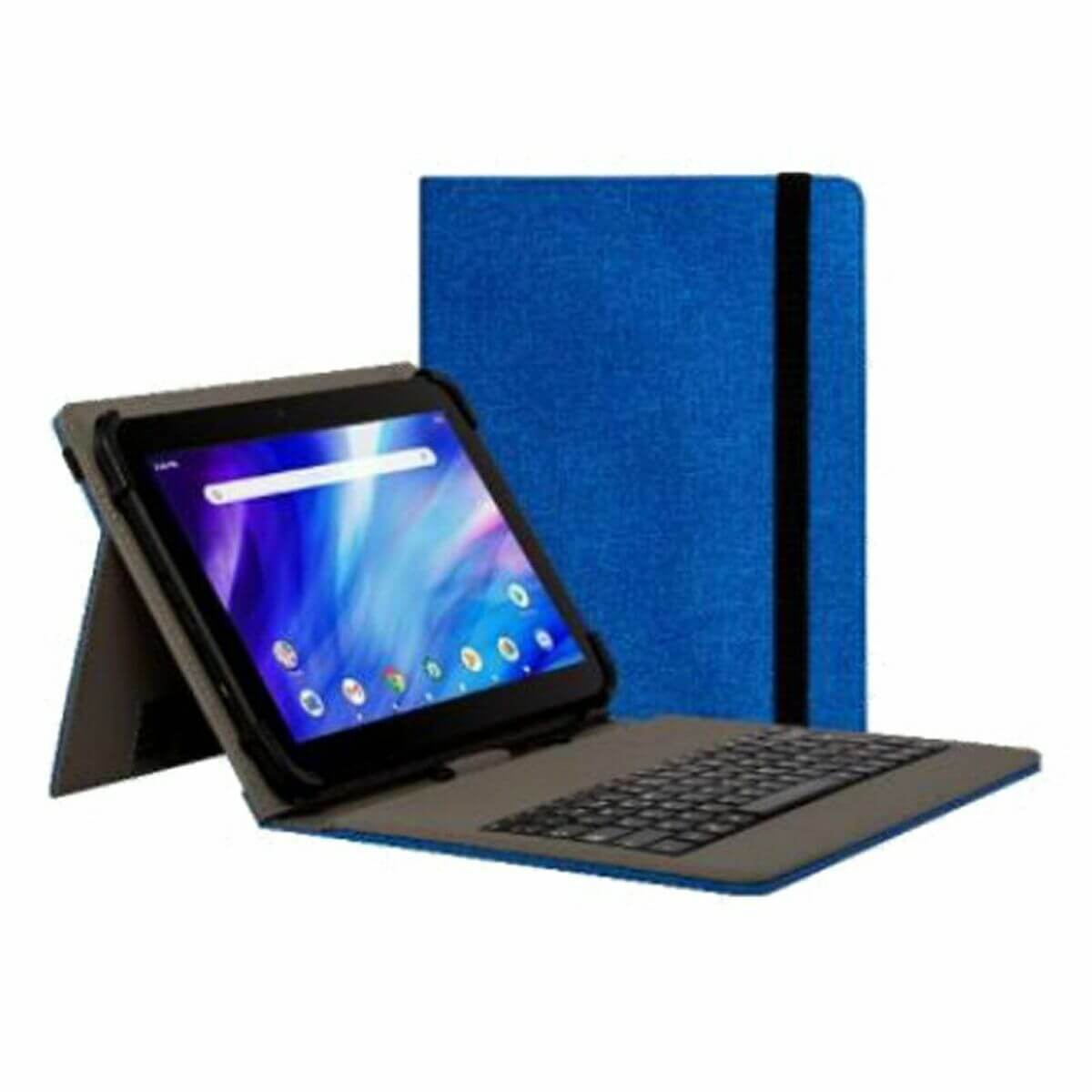 Hülle für Tablet und Tastatur Nilox NXFU003 Blau