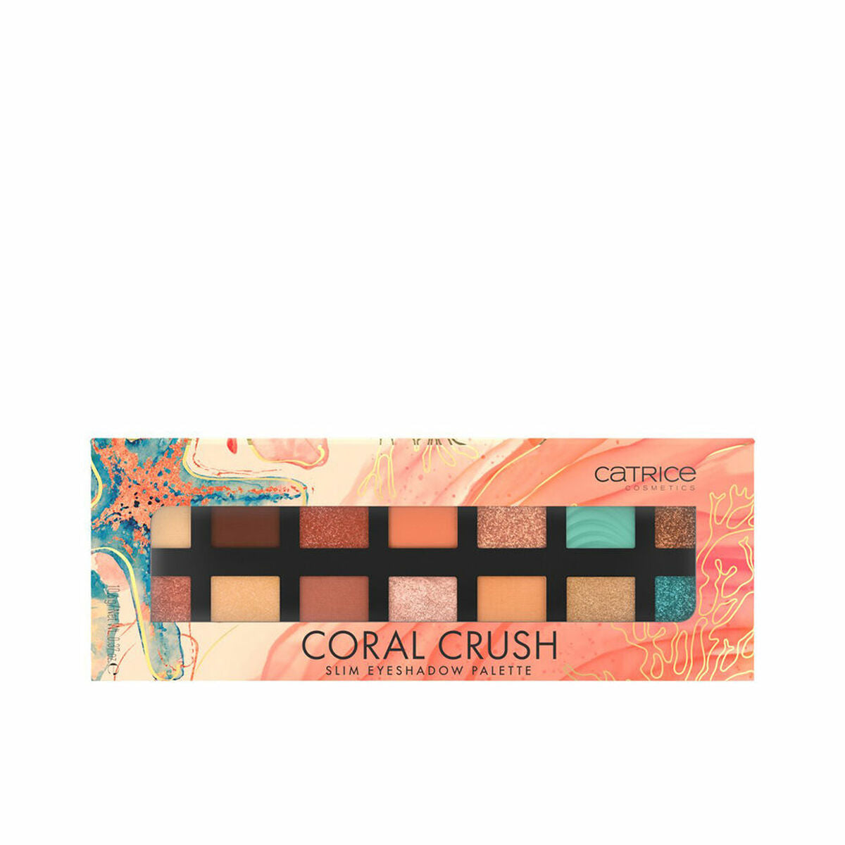 Palette mit Lidschatten Catrice Coral Crush Nº 030 Under the sea 10,6 g