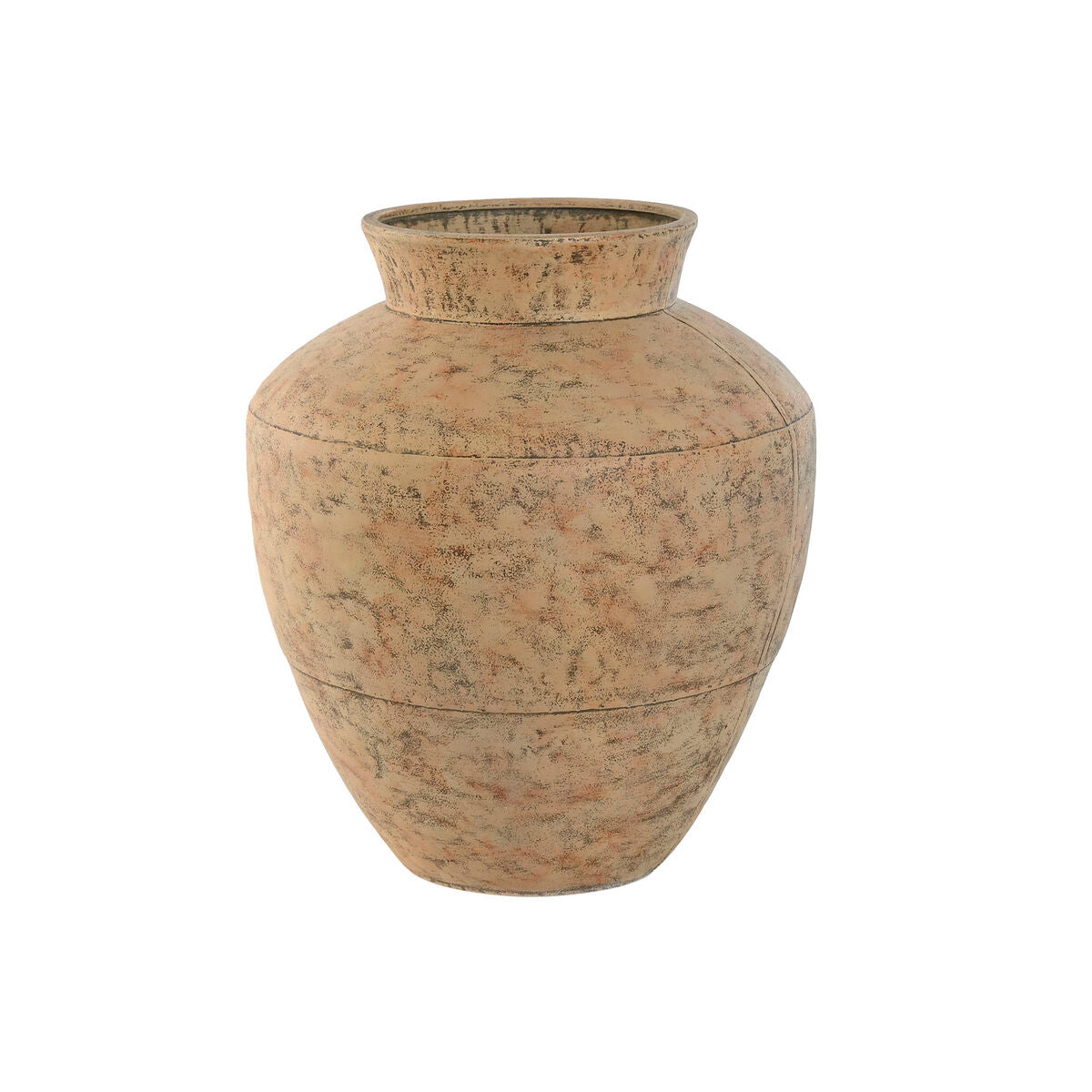Vase Home ESPRIT Beige Metall 33 x 33 x 37 cm