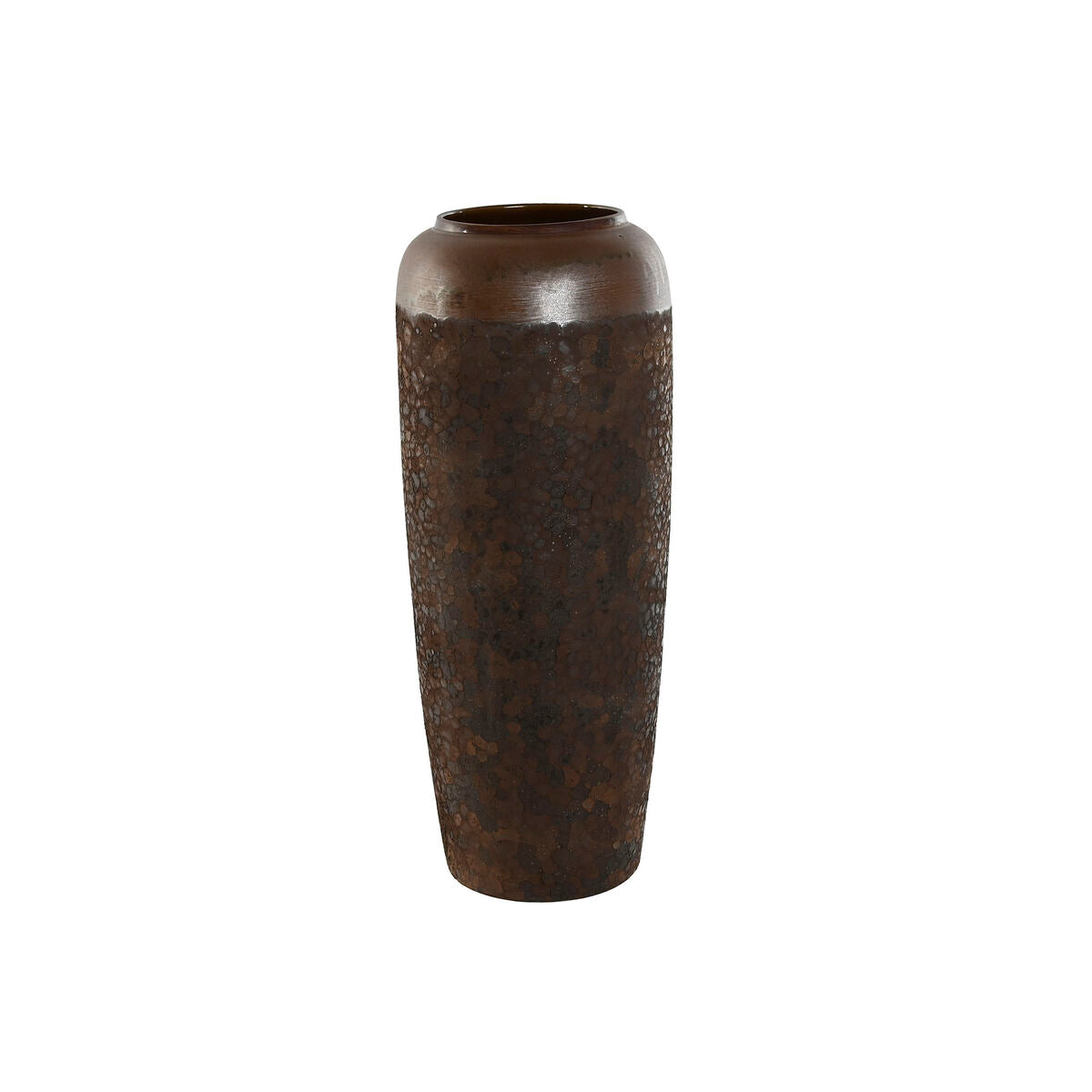 Vase Home ESPRIT Braun aus Keramik 20 x 20 x 50 cm