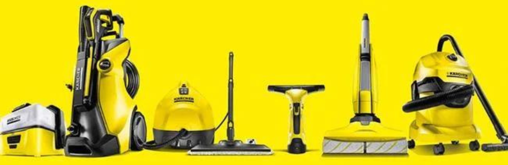 Top-quality Kärcher cleaning equipment available at CA INTERNATIONAL for home and commercial use.