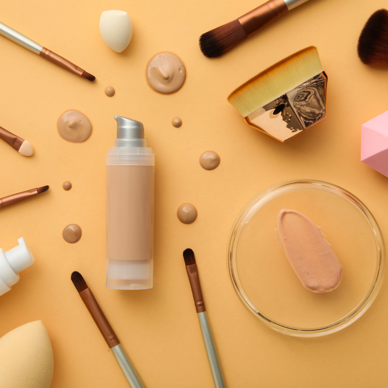 High-coverage foundation for flawless skin