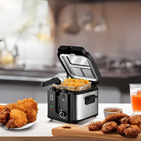 High-quality deep fryers for perfectly crispy fried foods at home.