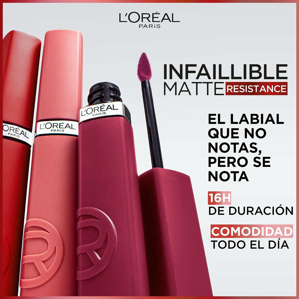 Lipgloss L'Oreal Make Up Infaillible Matte Resistance Snooze your ala Nº 115 (1 Stück) - CA International  