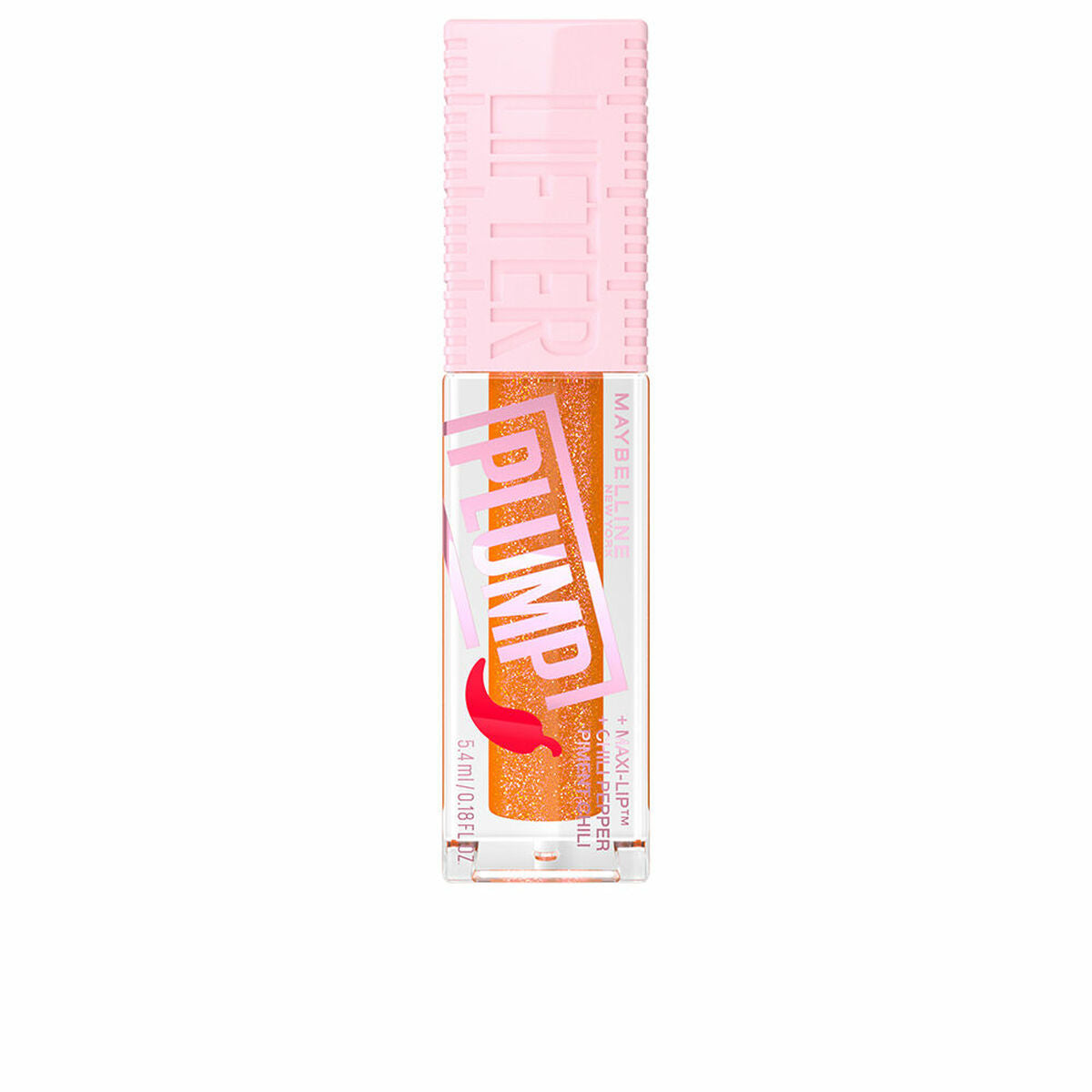 Lippgloss Maybelline Plump Nº 008 Hot honey 5,4 ml Lippenvoluminisator - CA International  