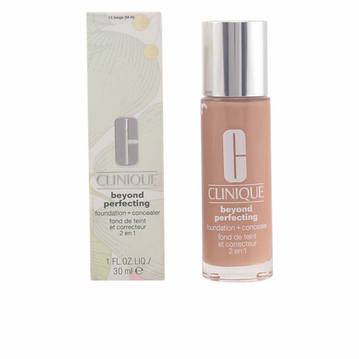Fluid Makeup Basis Clinique Beyond Perfecting 2-in-1 15-beige (30 ml) - CA International  