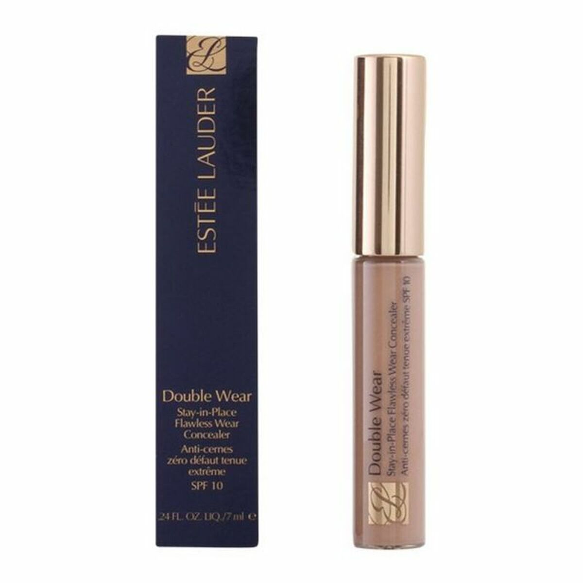 Facial Corrector Double Wear Stay-in-Place Flawless Wear Estee Lauder 4N-Medium Deep Spf 10 (7 ml) - CA International   #