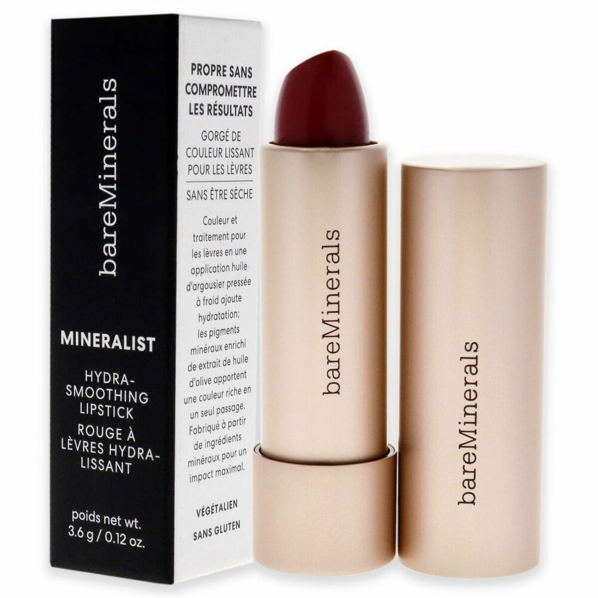 Hydrating Lipstick bareMinerals Mineralist Fortitude (3,6 g) - CA International   #