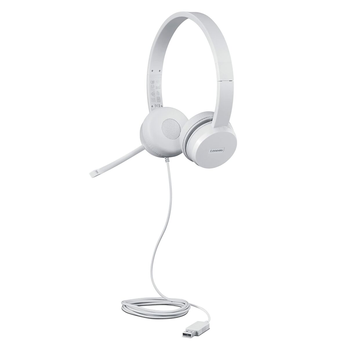 Headphones with Microphone Lenovo GXD1E71385 Grey - CA International   #