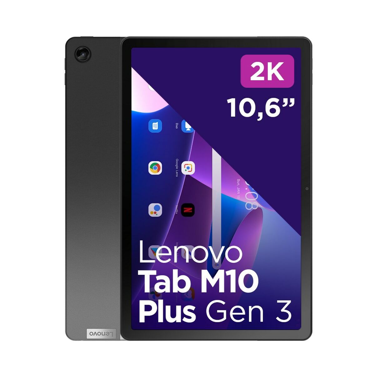 Tablet Lenovo Tab M10 Plus 4G LTE 10,6" Qualcomm Snapdragon 680 4 GB RAM 128 GB Grau - CA International  