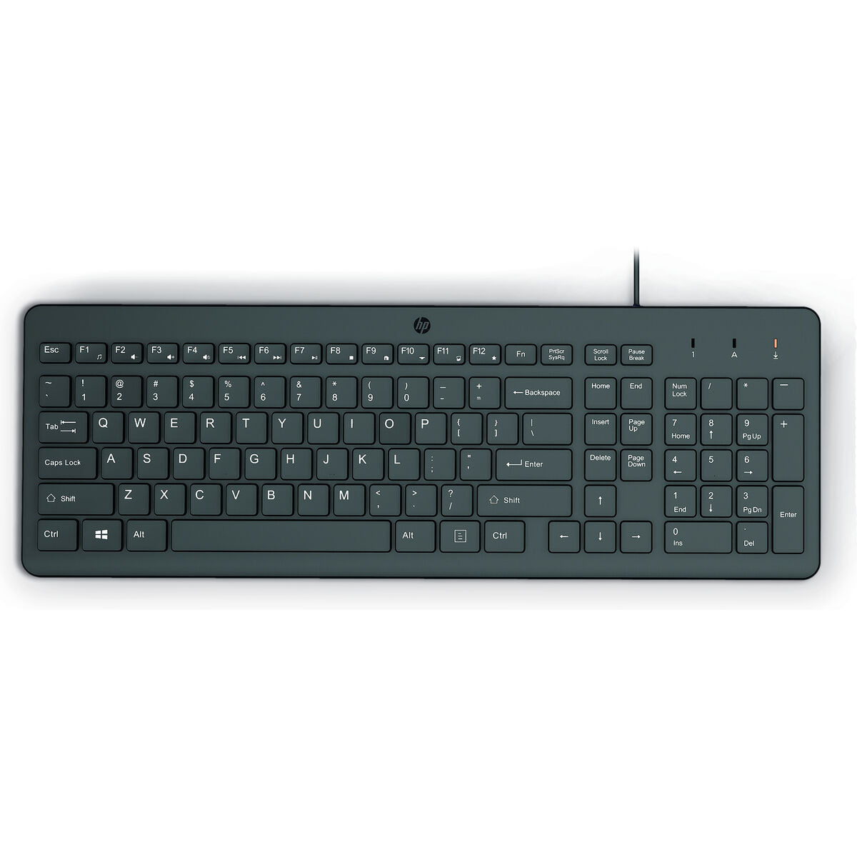 Tastatur HP 664R5AA Qwerty Spanisch Schwarz - CA International 