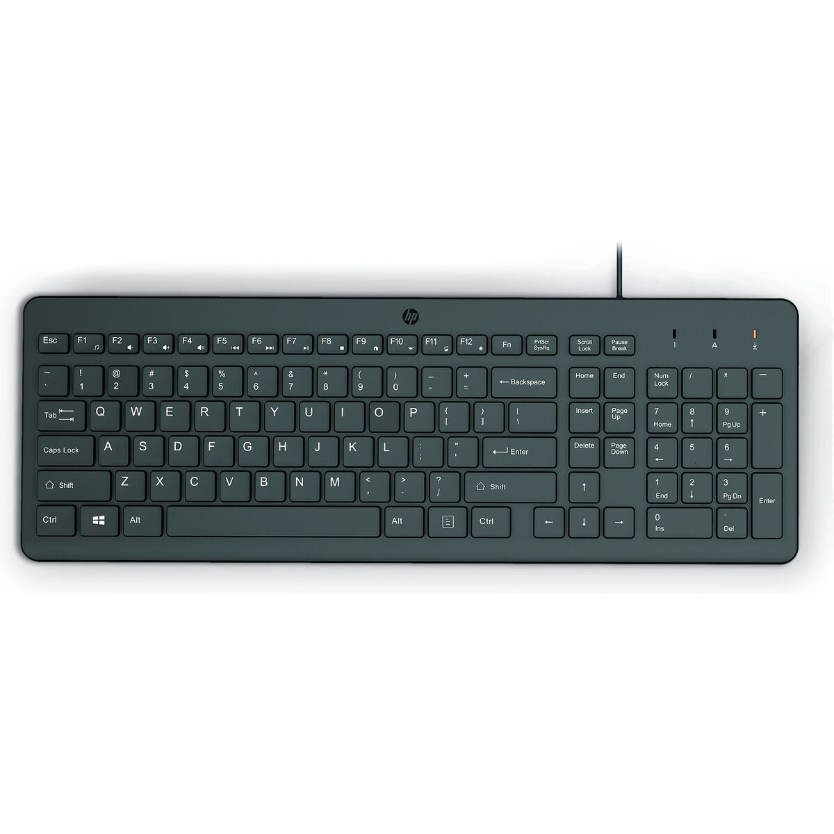 Keyboard HP 664R5AA Spanish Qwerty Black - CA International   #