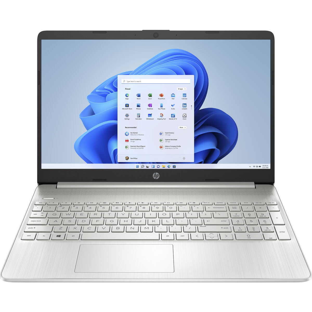 Laptop HP 15s-fq5013ns 15,6" Intel Core i5-1235U 8 GB RAM 512 GB SSD Qwerty Spanisch - CA International  