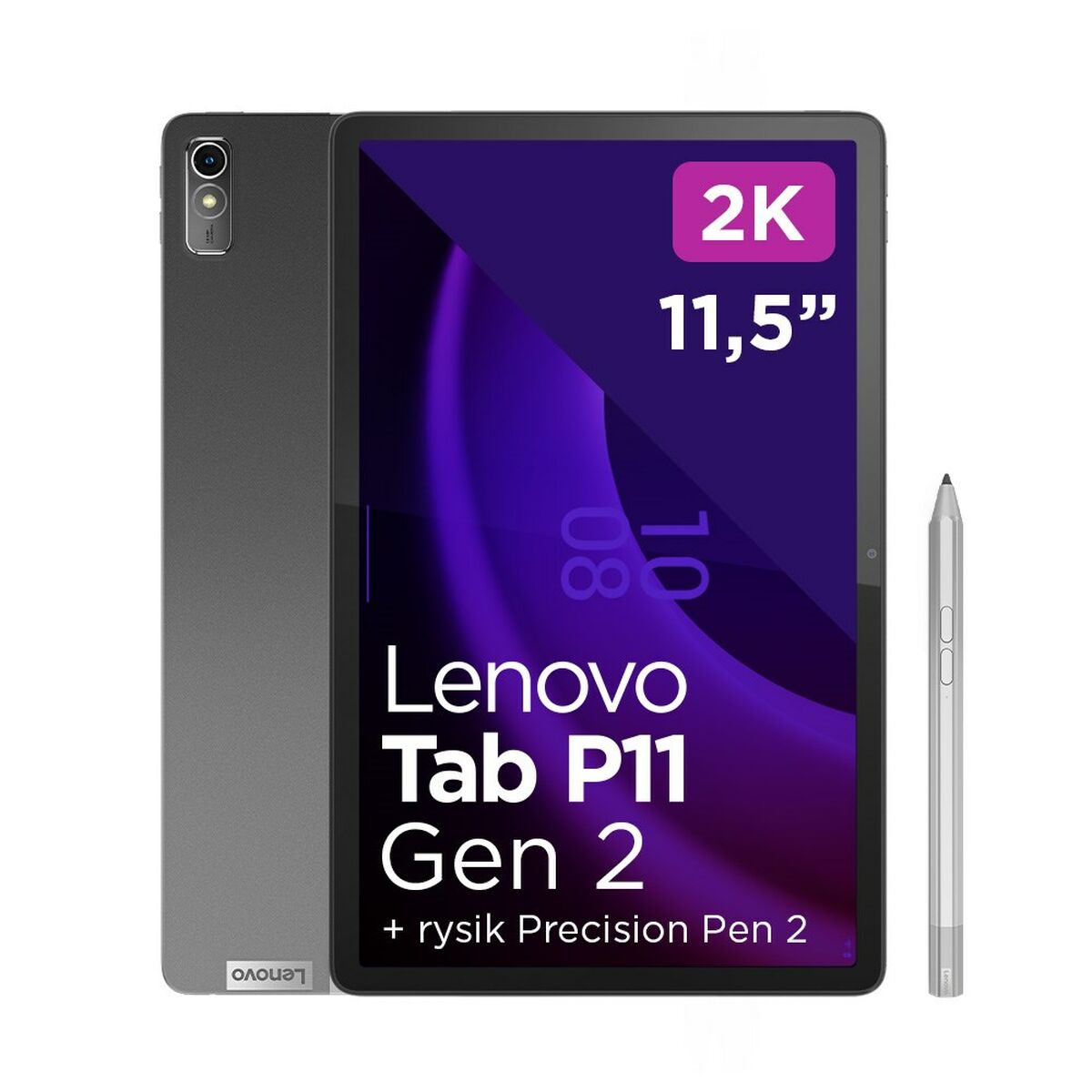 Tablet Lenovo Tab P11 (2nd Gen) 6 GB RAM 11,5" MediaTek Helio G99 Grau 128 GB - CA International 