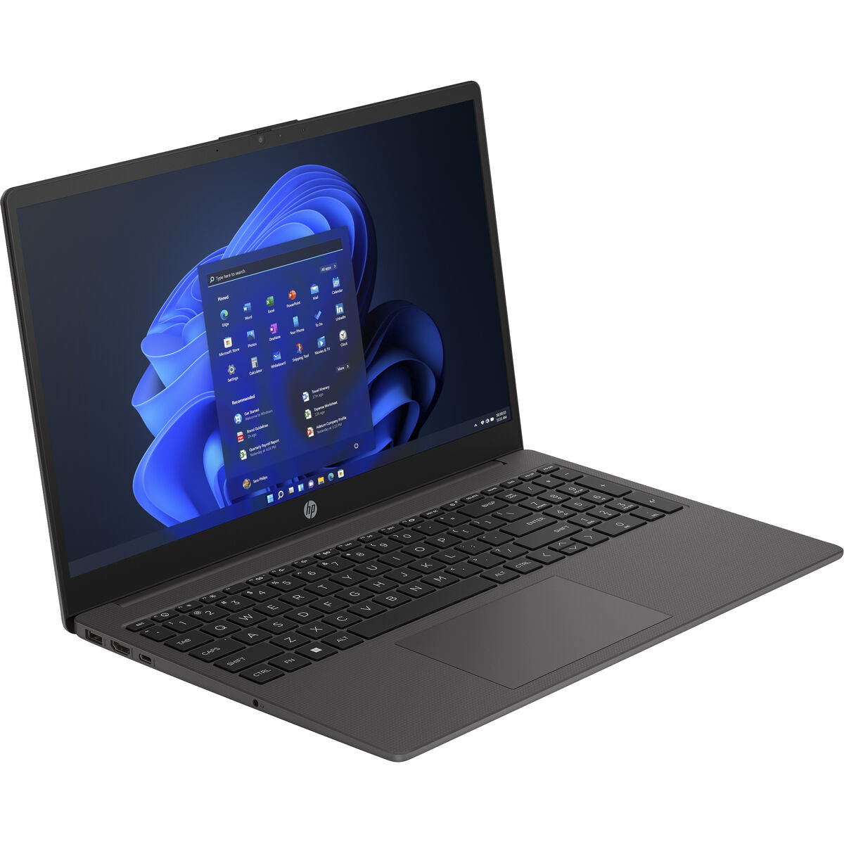 Laptop HP 255 G10 15" 16 GB RAM 512 GB SSD Qwerty Spanisch AMD Ryzen 5-7530U - CA International 