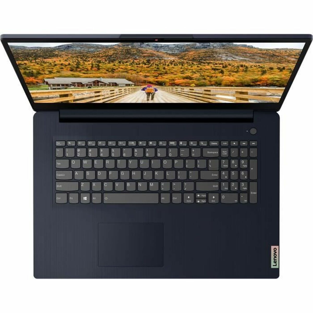 Laptop Lenovo 82KV00ERFR 17,3" 12 GB RAM 512 GB SSD Azerty Französisch - CA International  