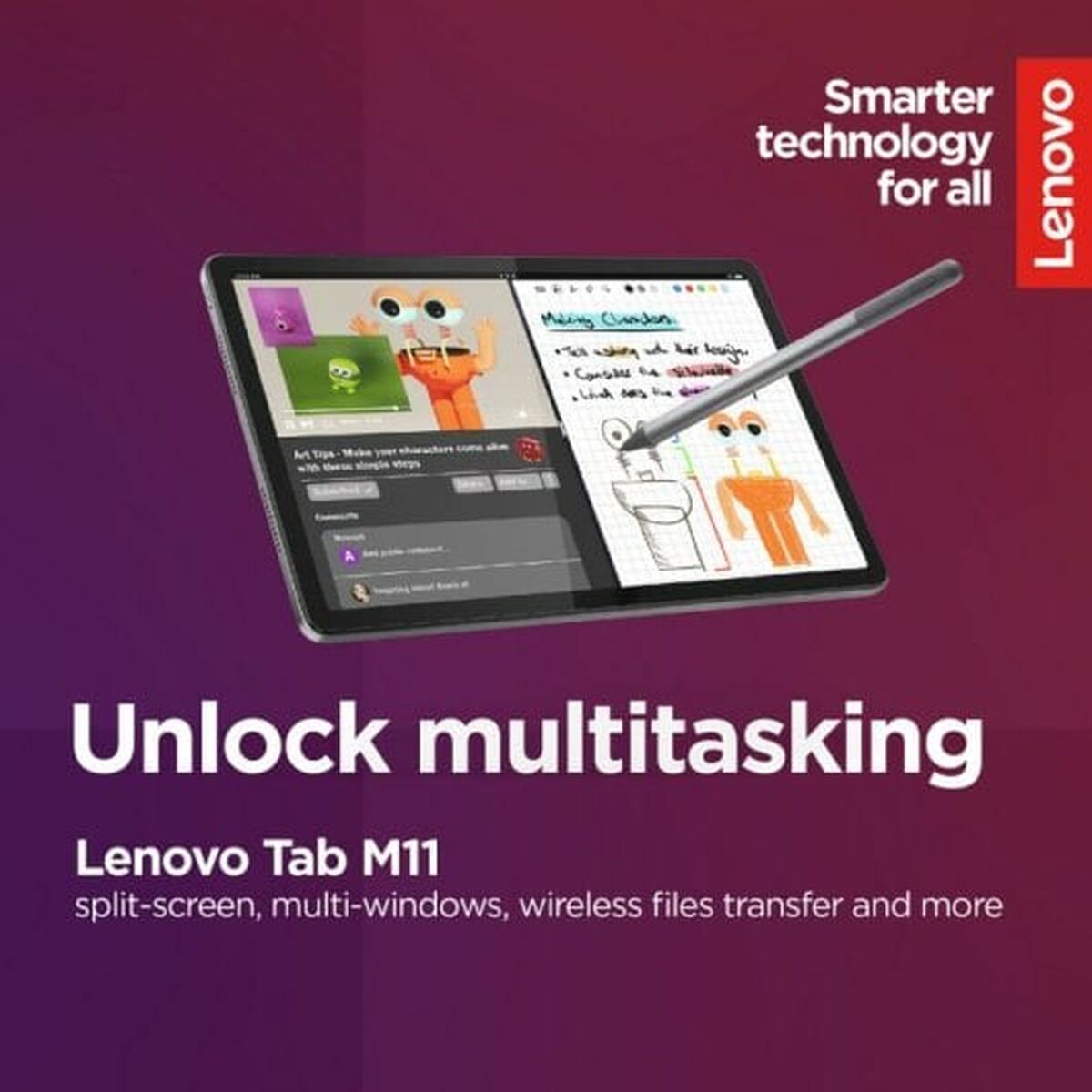 Tablet Lenovo Lenovo Tab M11 11" 8 GB RAM 128 GB Grau - CA International  