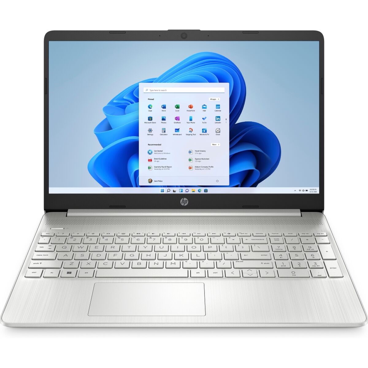 Laptop HP 15s-eq2181ns Ryzen 7 5700U 16 GB RAM 512 GB SSD - CA International 