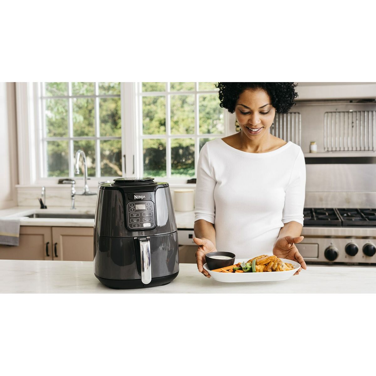 Air Fryer NINJA AF100 Black 1500 W 3,8 L-CA International