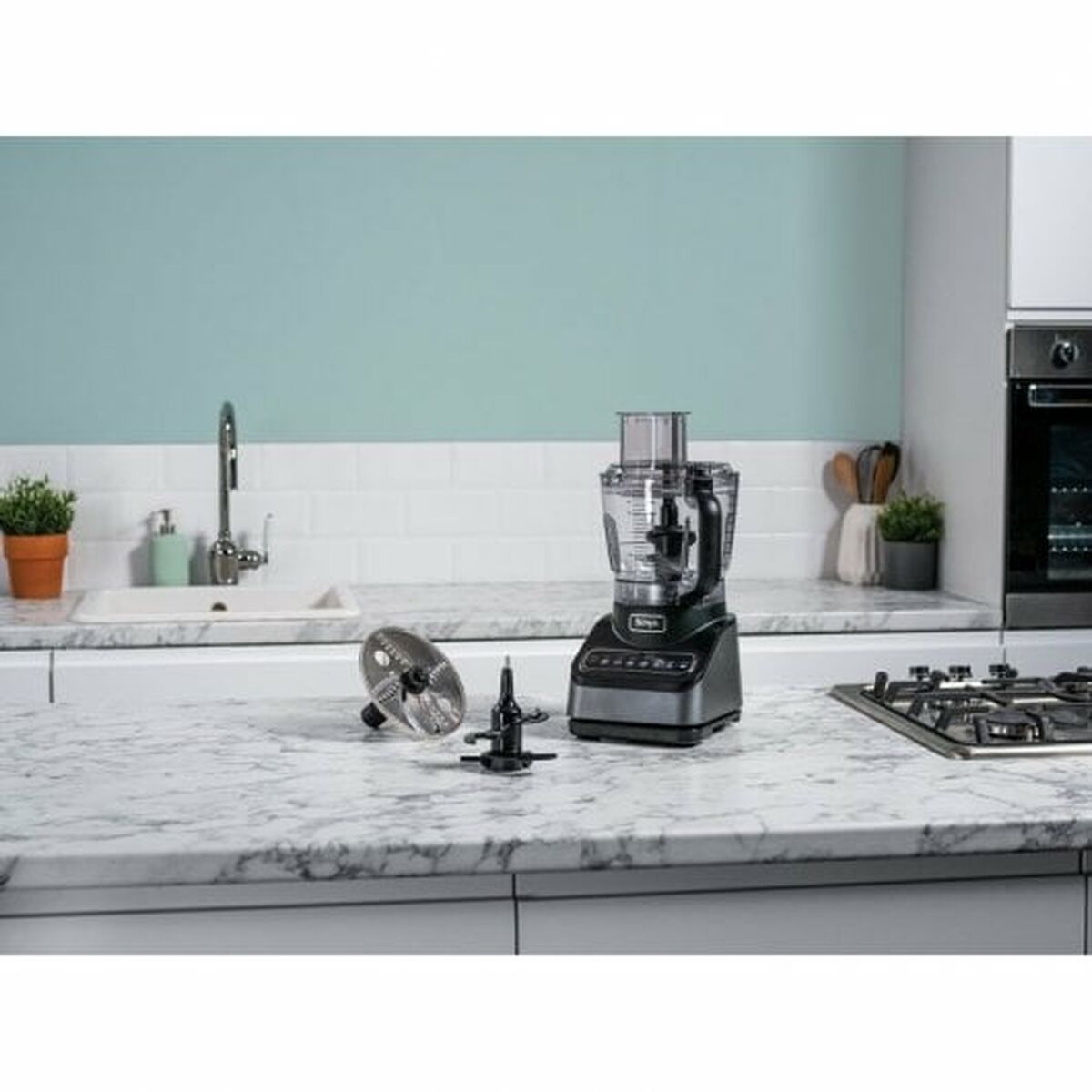 Küchenmaschine NINJA BN650 Schwarz Silberfarben 850 W 2,1 L - CA International 