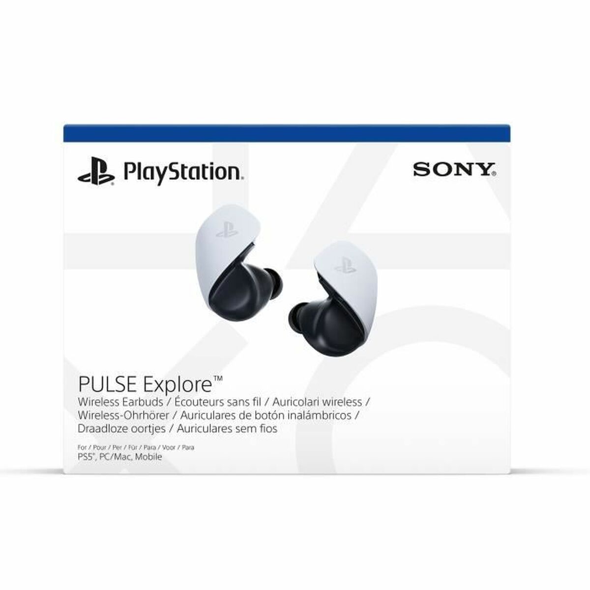 Bluetooth-Kopfhörer Sony Weiß Schwarz Schwarz/Weiß - CA International 