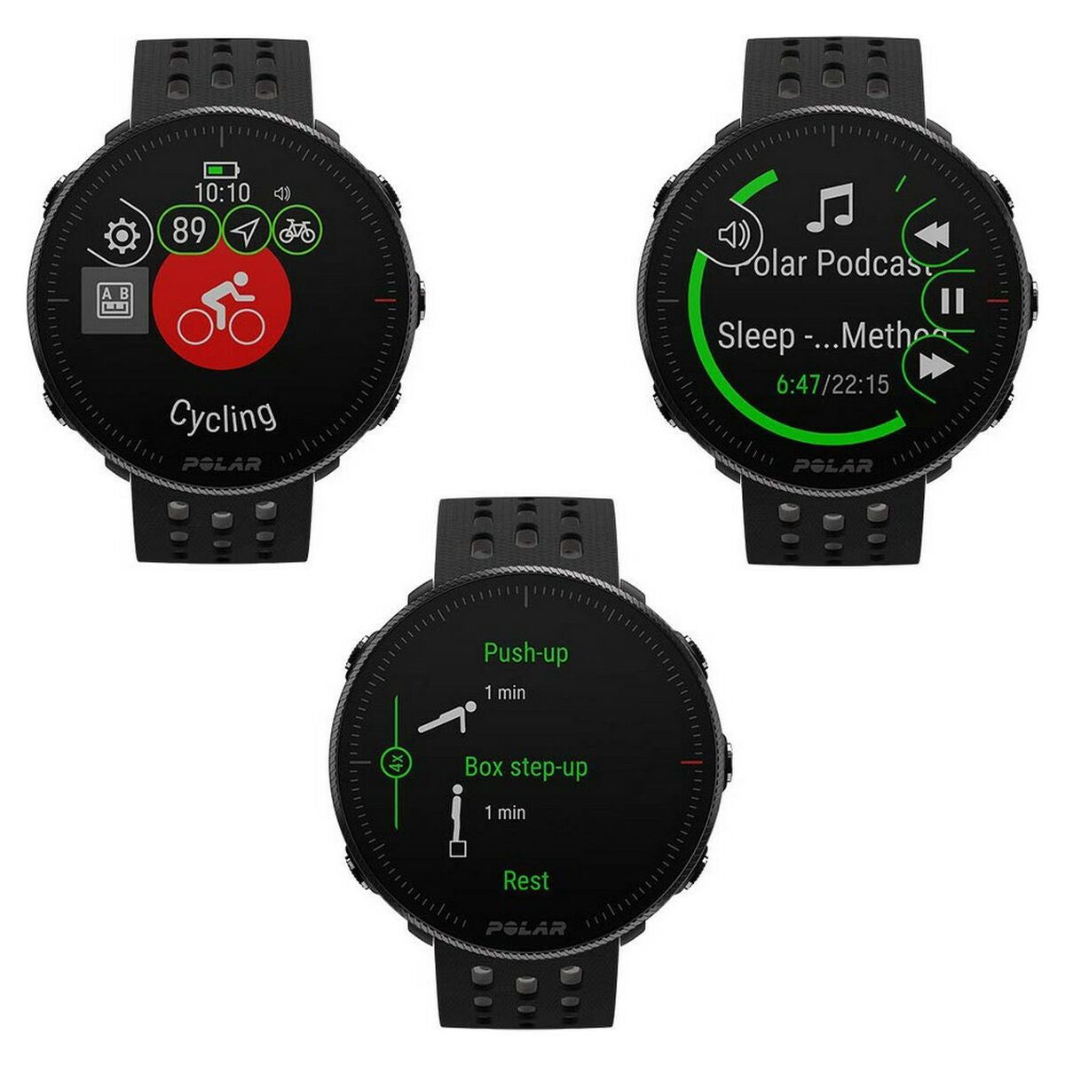 Smartwatch Polar Vantage M2 Running GPS Black - CA International   #