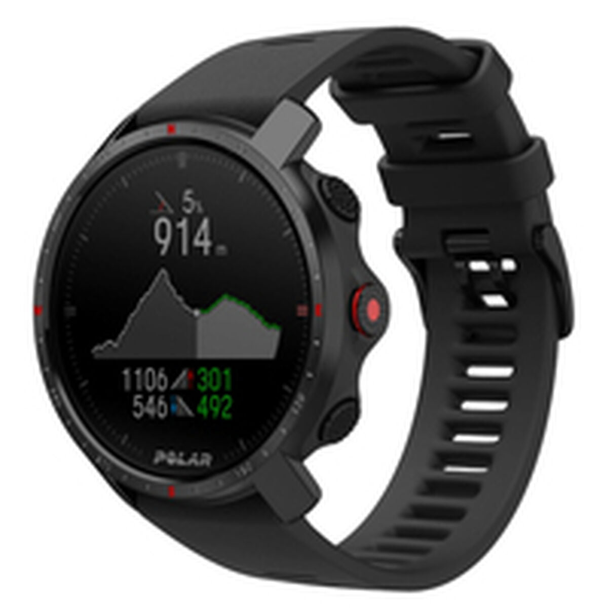 Smartwatch Polar GRIT X PRO ZAFIRO TITAN M/L Black 1,2"-CA International