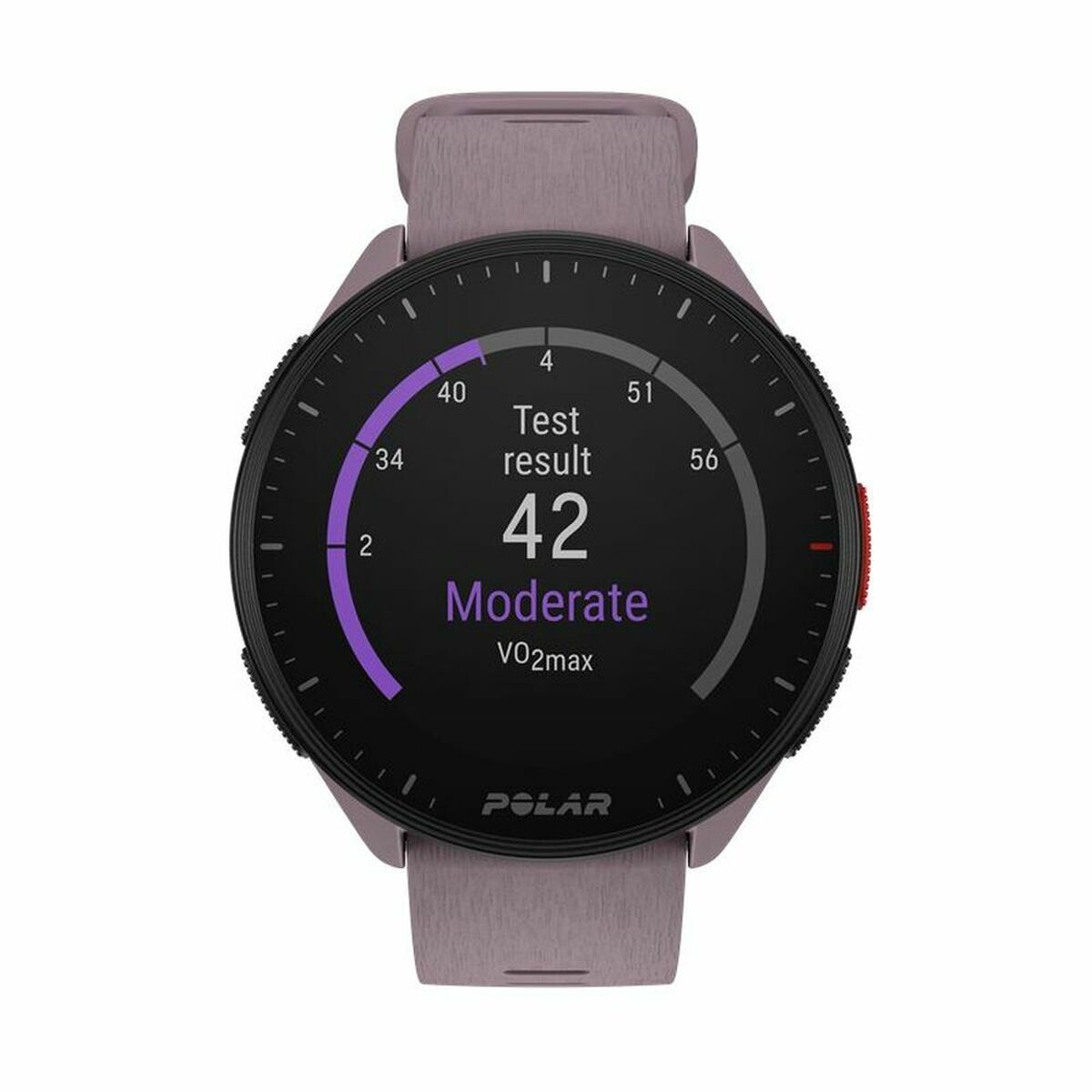 Smart Watch mit Schrittzähler Running Polar Lila 1,2" - CA International 