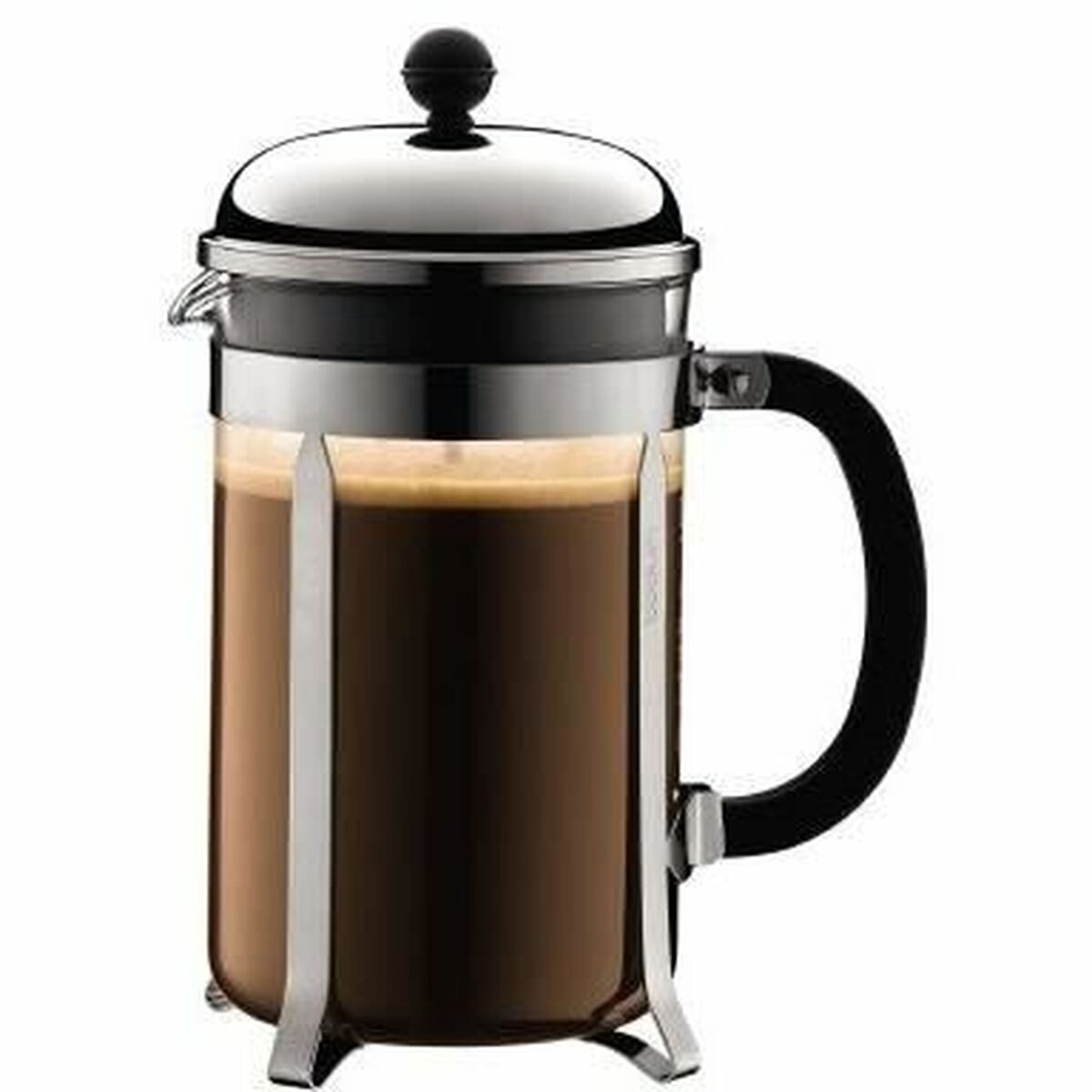 Kolben-Kaffeemaschine Bodum Chambord Edelstahl 1,5 L - CA International 