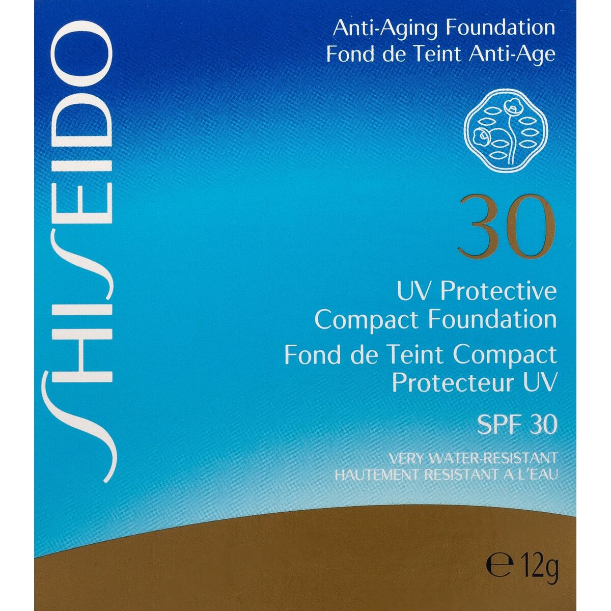 Basis für Puder-Makeup Shiseido Medium Ivory Spf 30 12 g - CA International  
