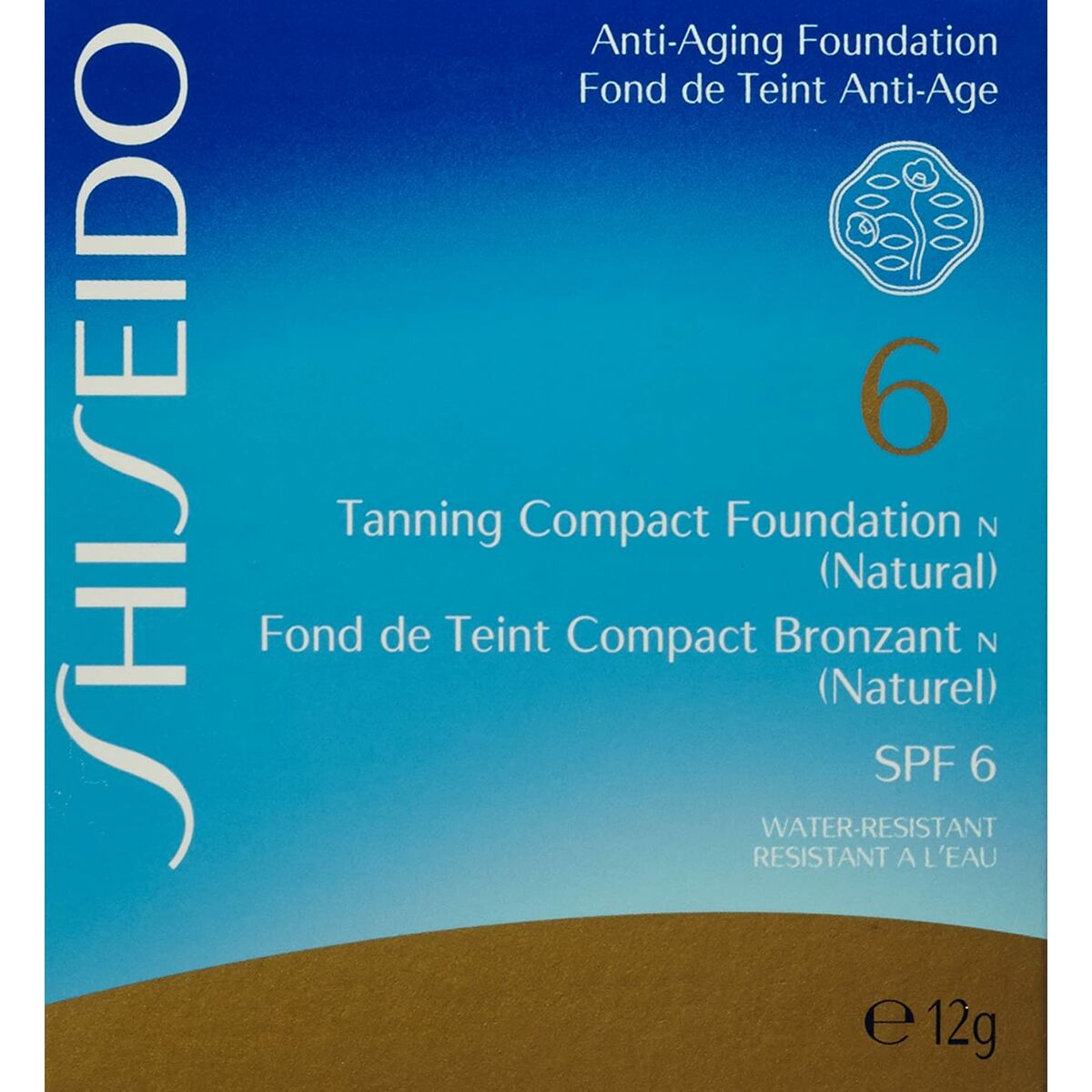 Kompakte Bräunungspulver Shiseido natürlich Spf 6 12 g - CA International  