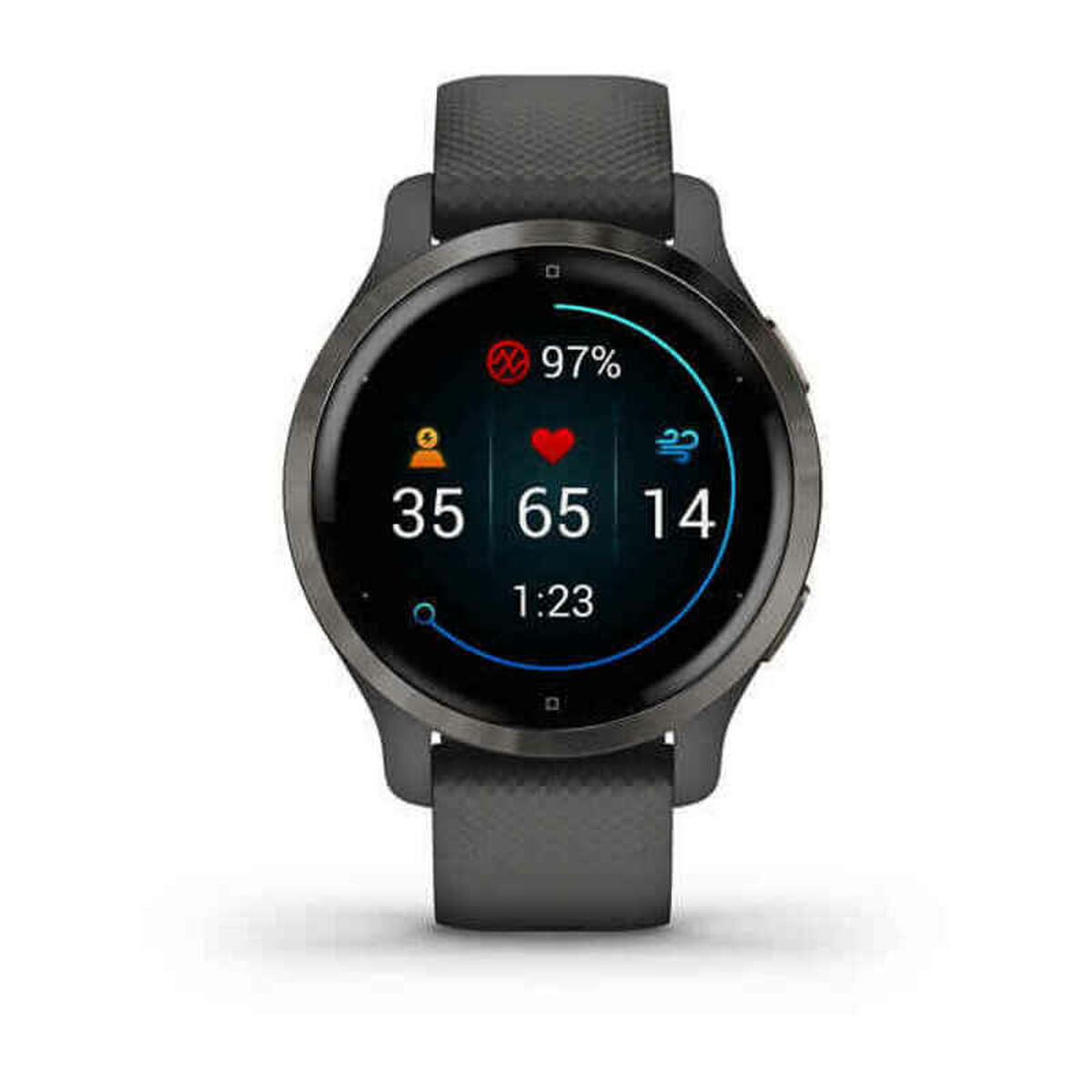 Smartwatch GARMIN Venu 2S GPS 1,1" Wi-Fi Schwarz Grau Graphit 40 mm - CA International  