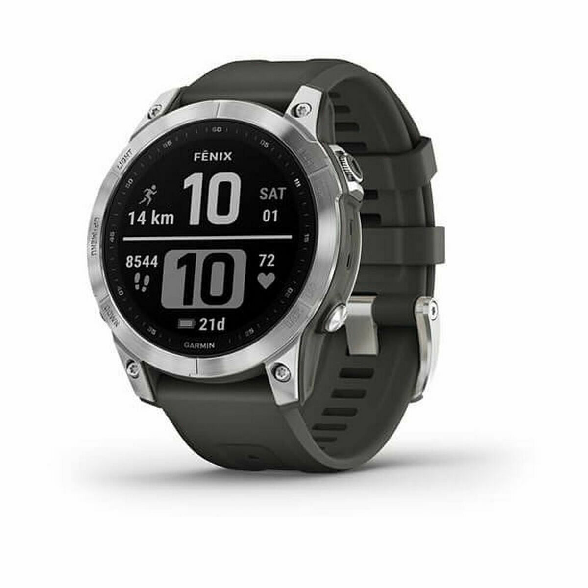 Smartwatch GARMIN fenix 7 Graphite Silver 1,3" - CA International   #