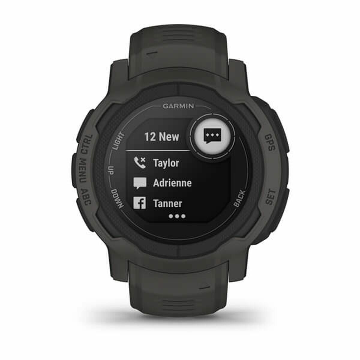 Smartwatch GARMIN Instinct 2 45 mm 0,9" Black Graphite Dark grey-CA International