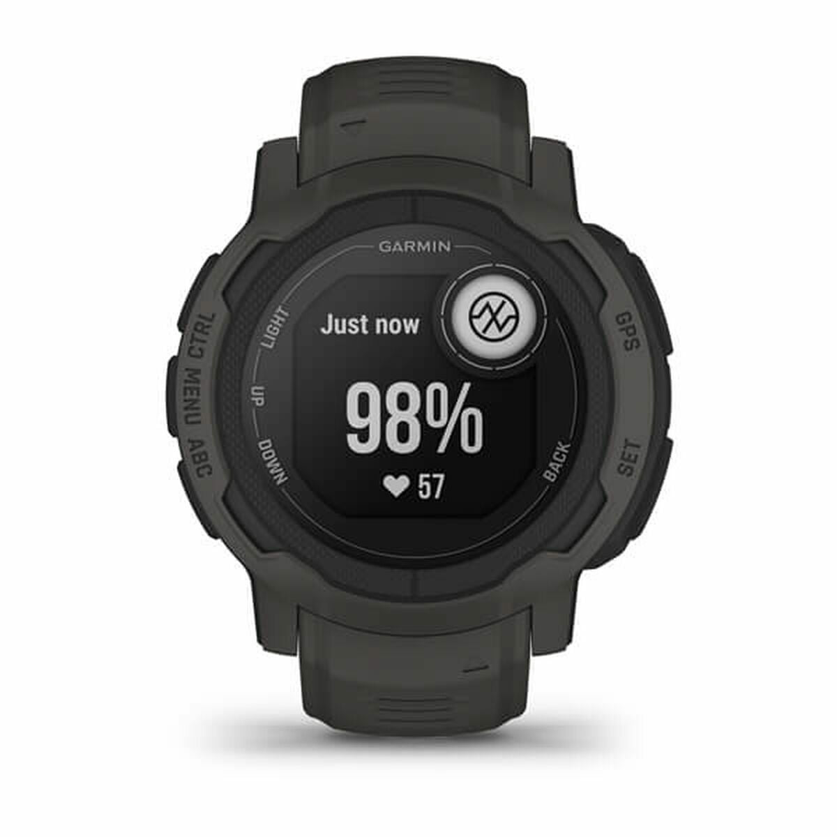 Smartwatch GARMIN Instinct 2 45 mm 0,9" Black Graphite Dark grey-CA International