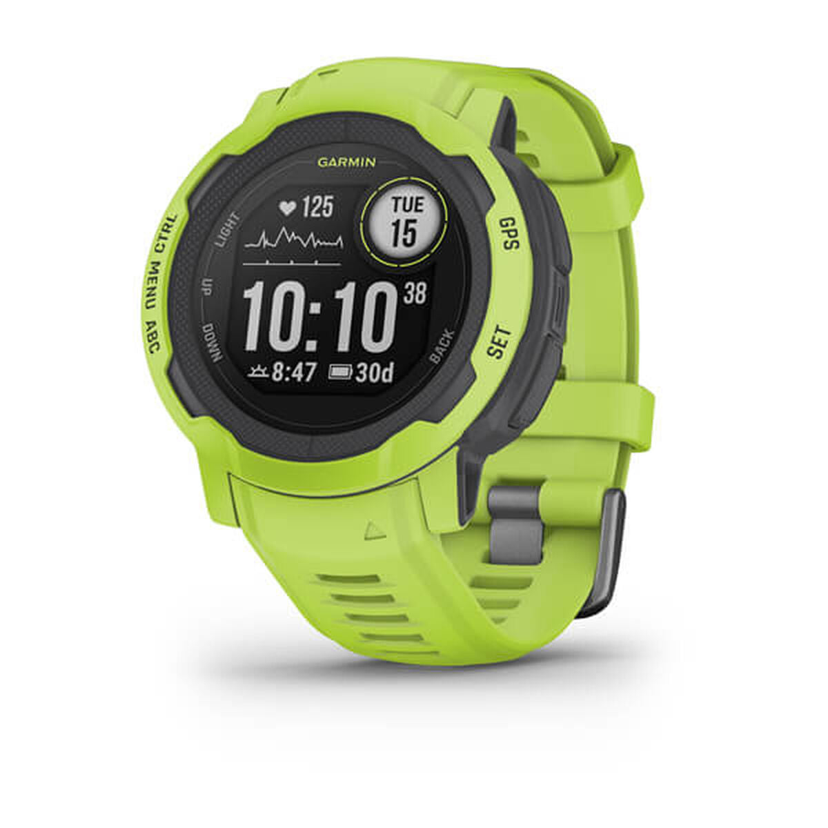 Smartwatch GARMIN Instinct 2 grün Grau 0,9" 45 mm - CA International 