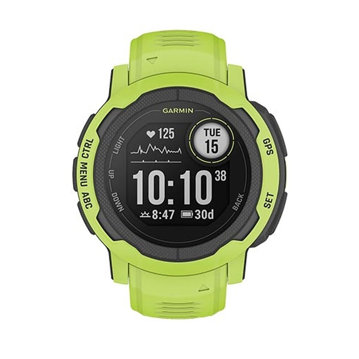 Smartwatch GARMIN Instinct 2 grün Grau 0,9" 45 mm - CA International 