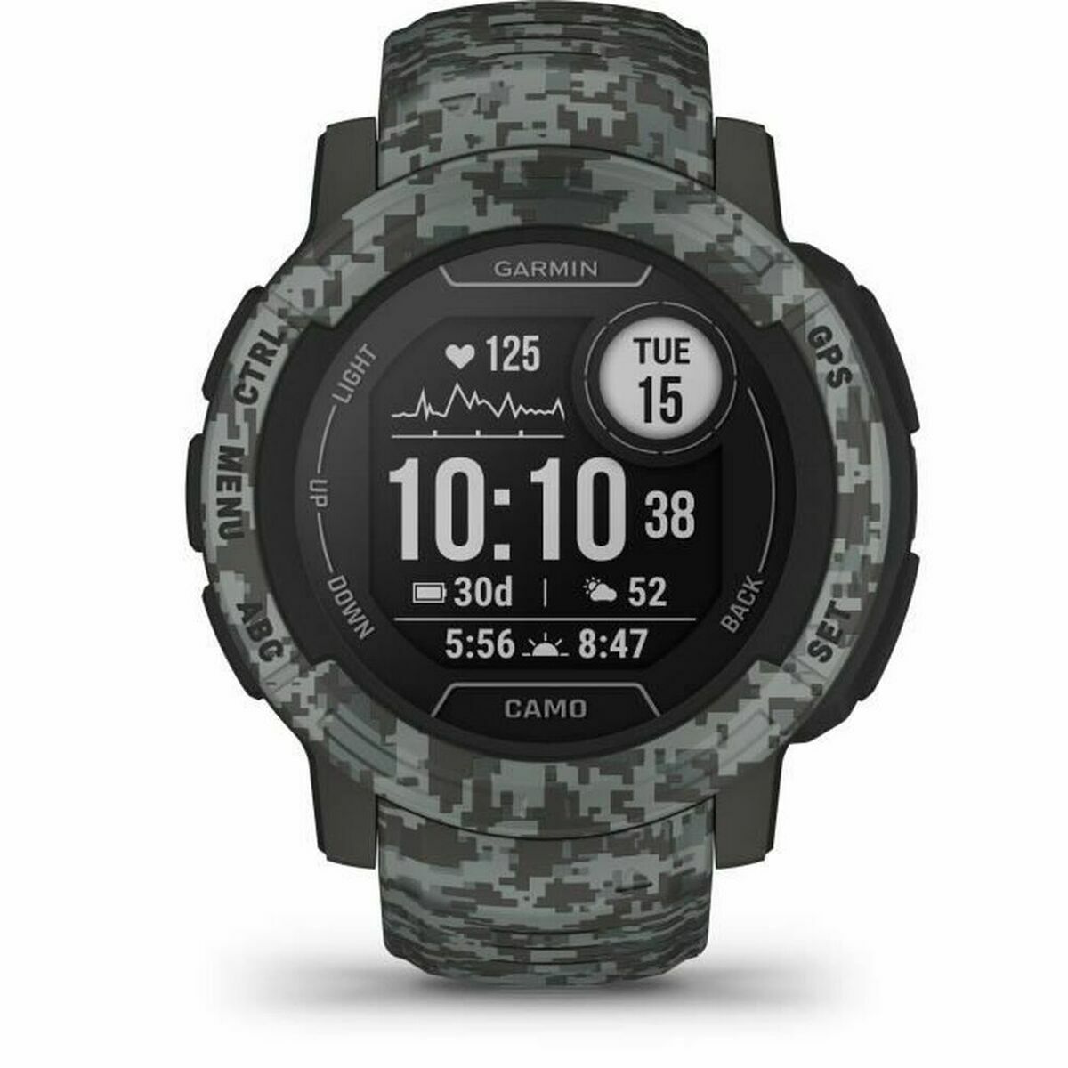 Smartwatch GARMIN Instict 2 Dunkelgrau 0,9" Schwarz Graphit 45 mm - CA International 
