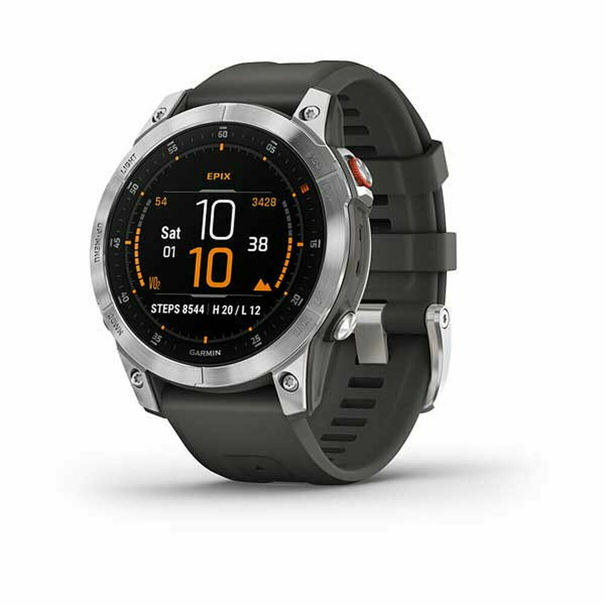 Smartwatch GARMIN Epix G2 Silberfarben 1,3" - CA International 