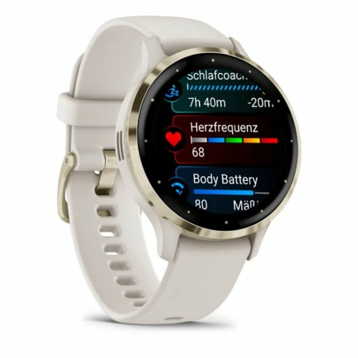 Smartwatch GARMIN Venu 3S Creme 1,2" - CA International  