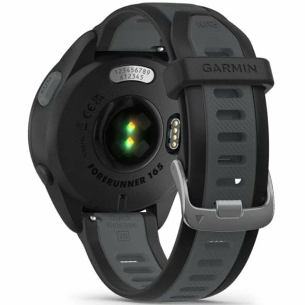 Smartwatch GARMIN Forerunner 165 Schwarz Silberfarben 1,2" - CA International  