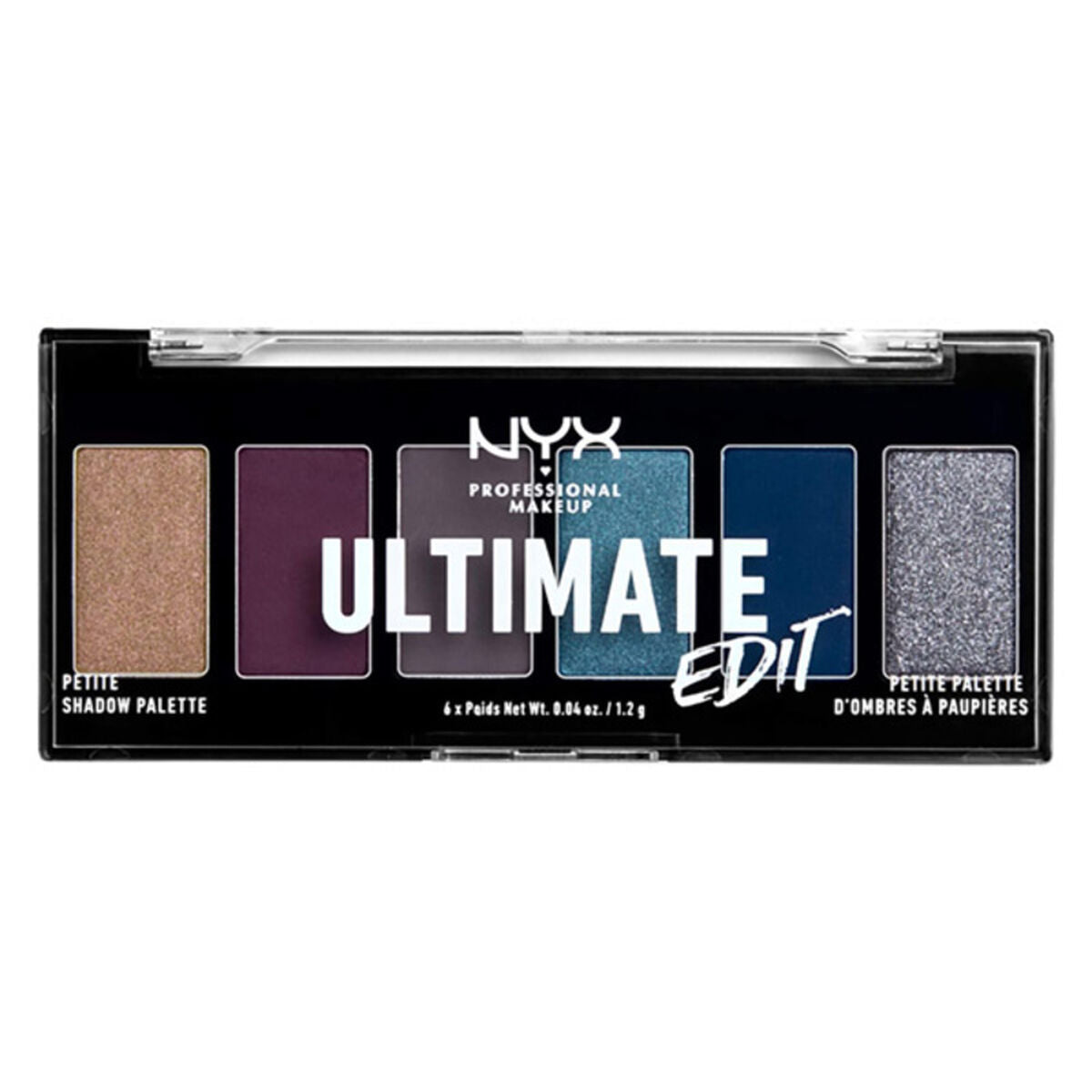 Palette mit Lidschatten Ultimate Edit NYX (1,2 g x 6) - CA International 