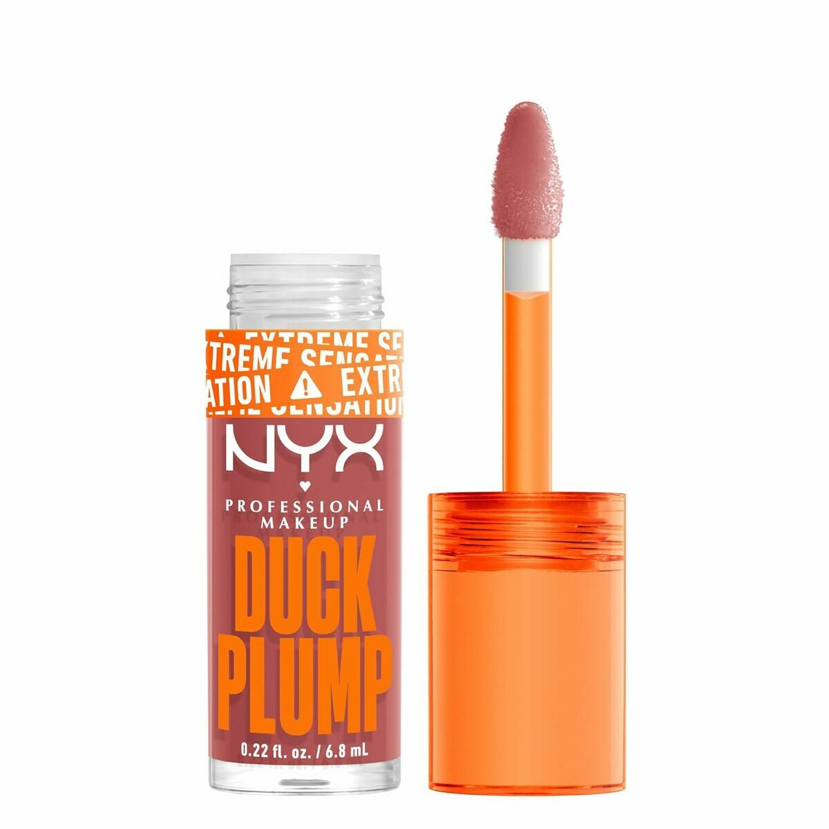 Lip-gloss NYX Duck Plump Nude swings 6,8 ml - CA International   #