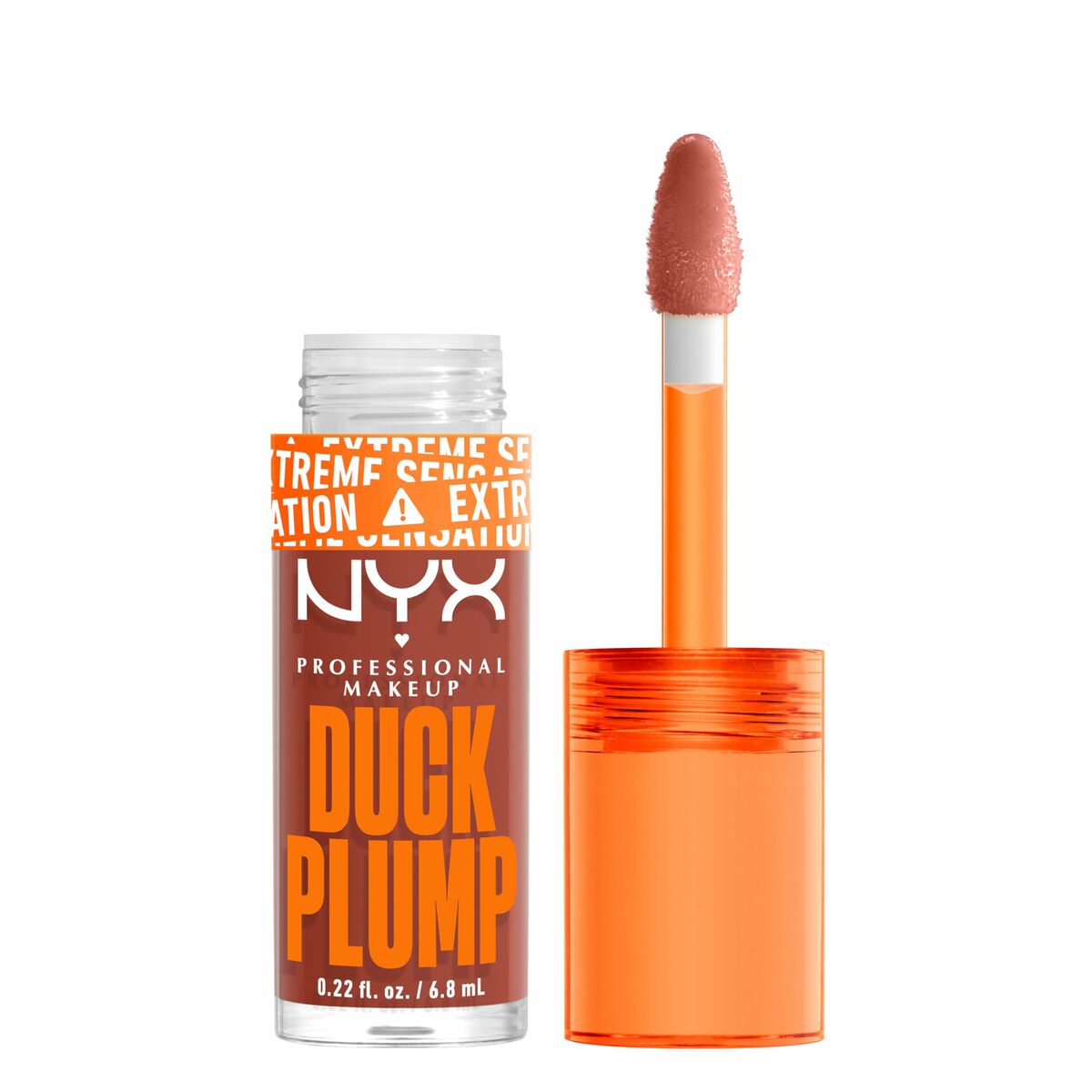 Lip-gloss NYX Duck Plump Brown of applause 6,8 ml - CA International   #