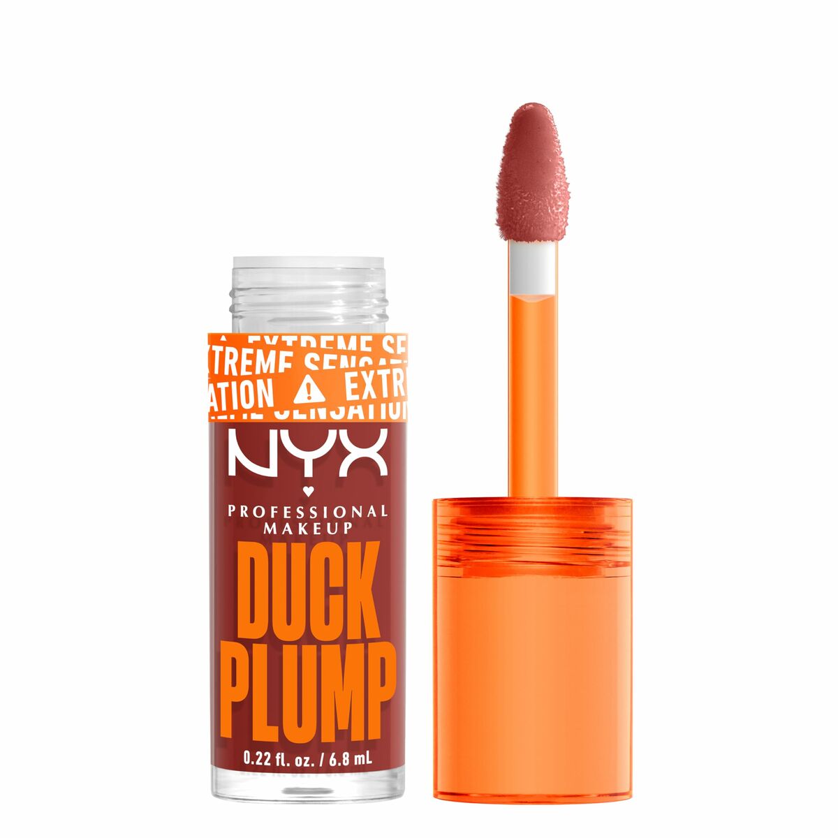 Lip-gloss NYX Duck Plump Brick of time 6,8 ml - CA International   #