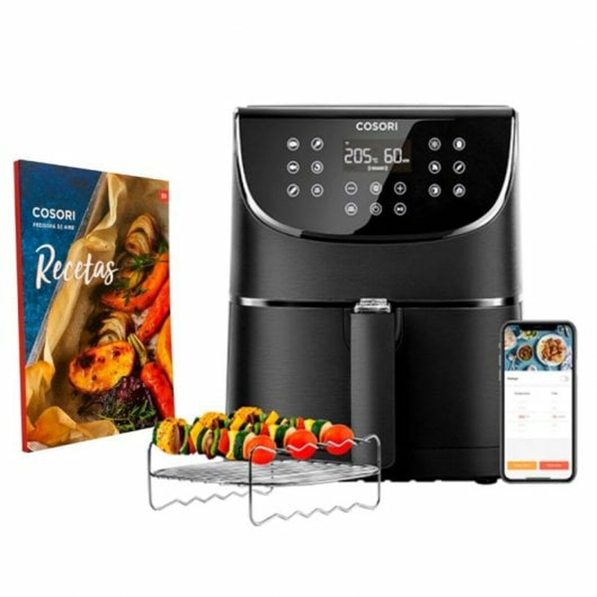 Air Fryer Cosori Smart Chef Edition Black 1700 W 5,5 L - CA International   #