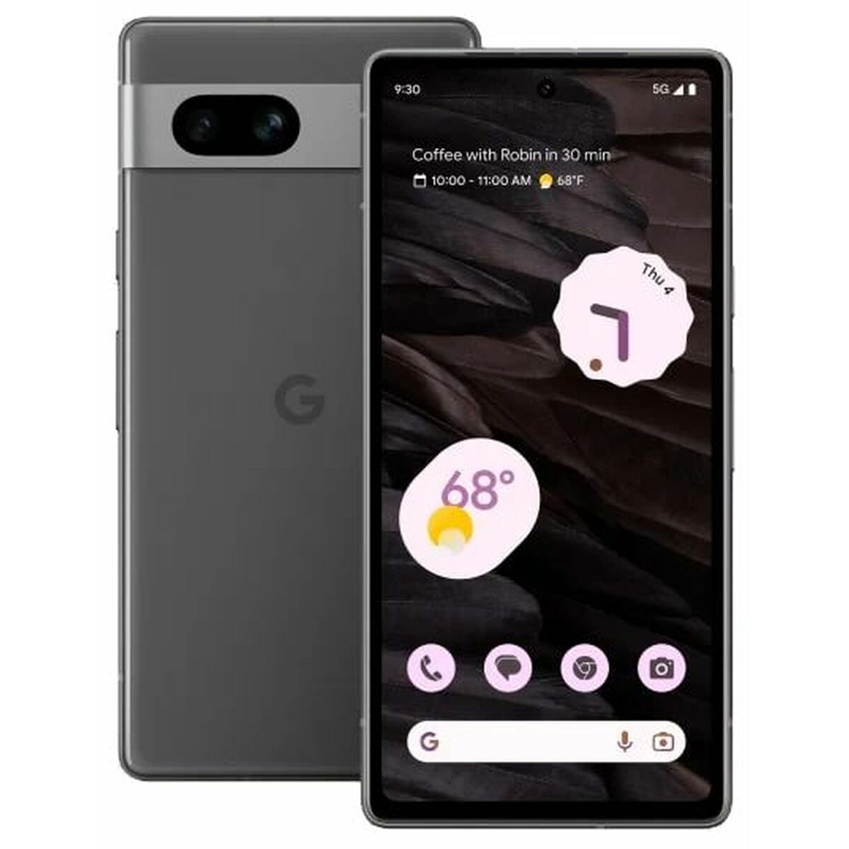 Smartphone Google Pixel 7a Schwarz charcoal 8 GB RAM 6,1" 128 GB - CA International 