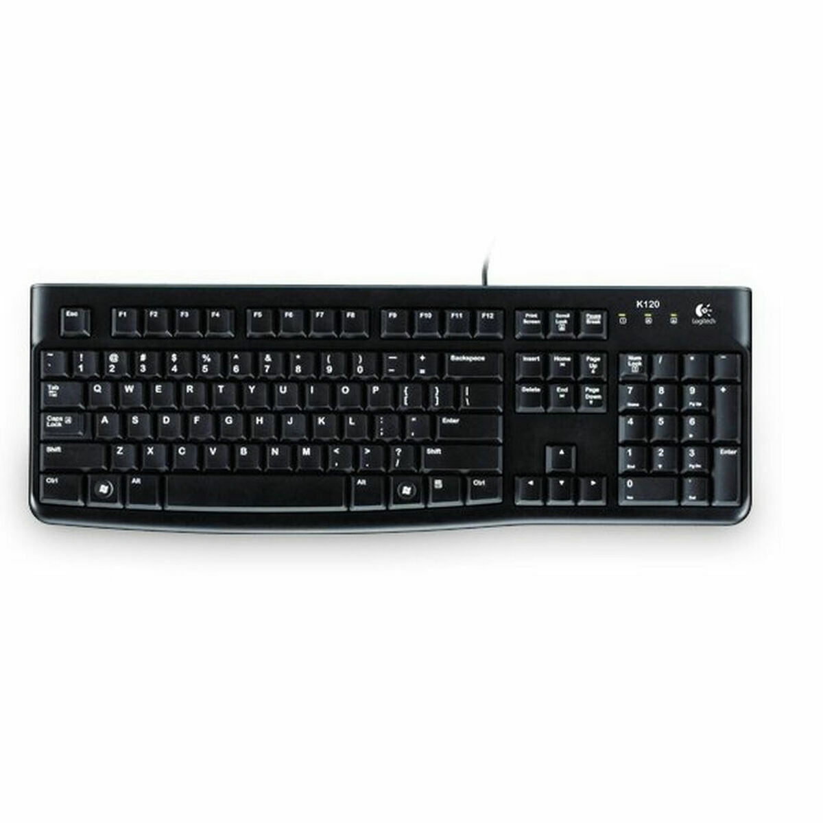 Tastatur Logitech K120 Schwarz QWERTZ - CA International 