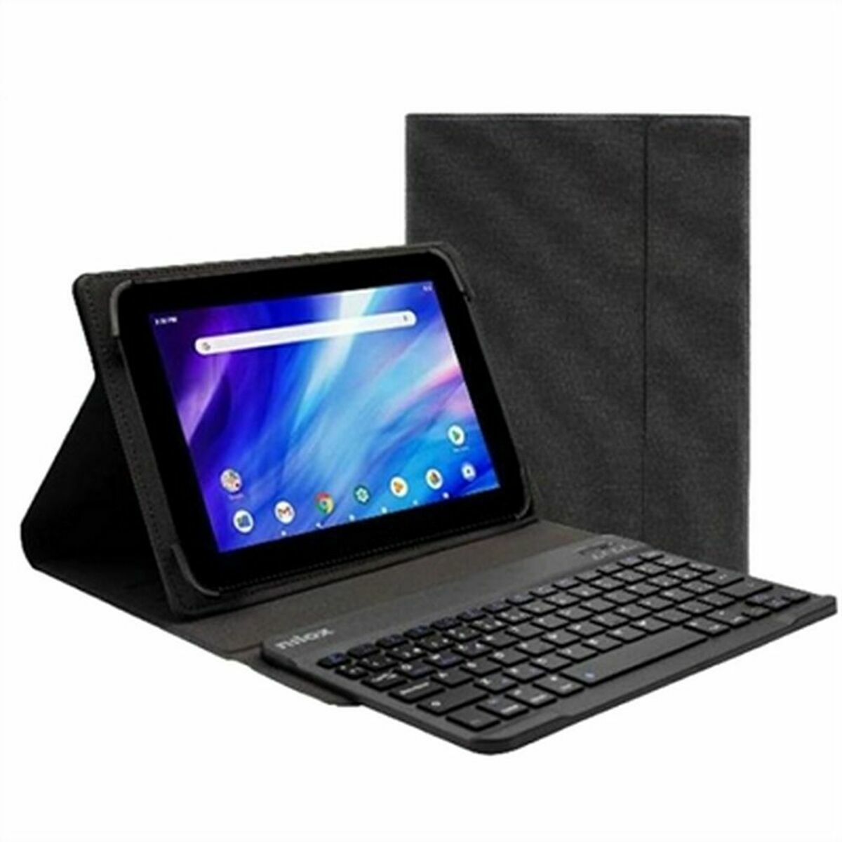 Hülle für Tablet und Tastatur Nilox NXKB01 Schwarz - CA International 