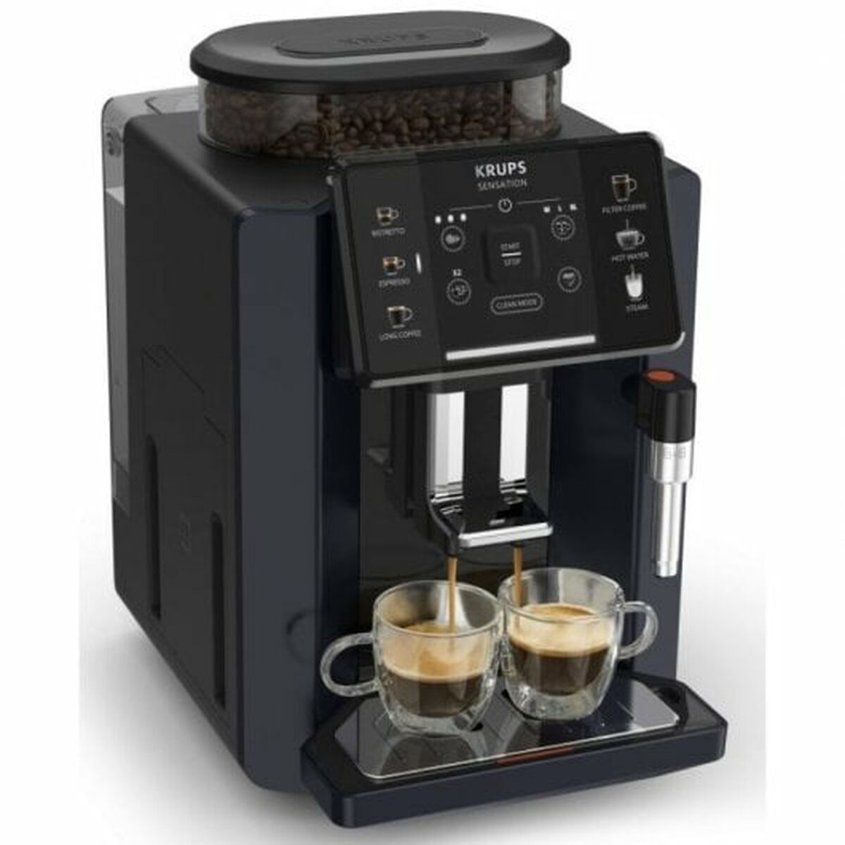 Superautomatische Kaffeemaschine Krups Sensation C50 15 bar Schwarz 1450 W - CA International 